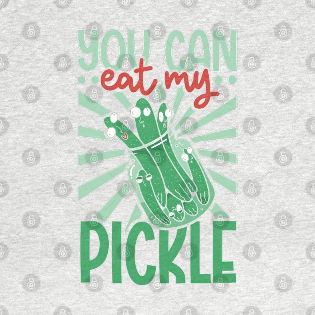 You can eat my pickle by Modern Medieval Design